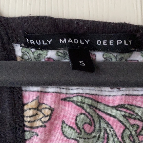 Truly Madly Deeply Long Printed Tank - Picture 2 of 5